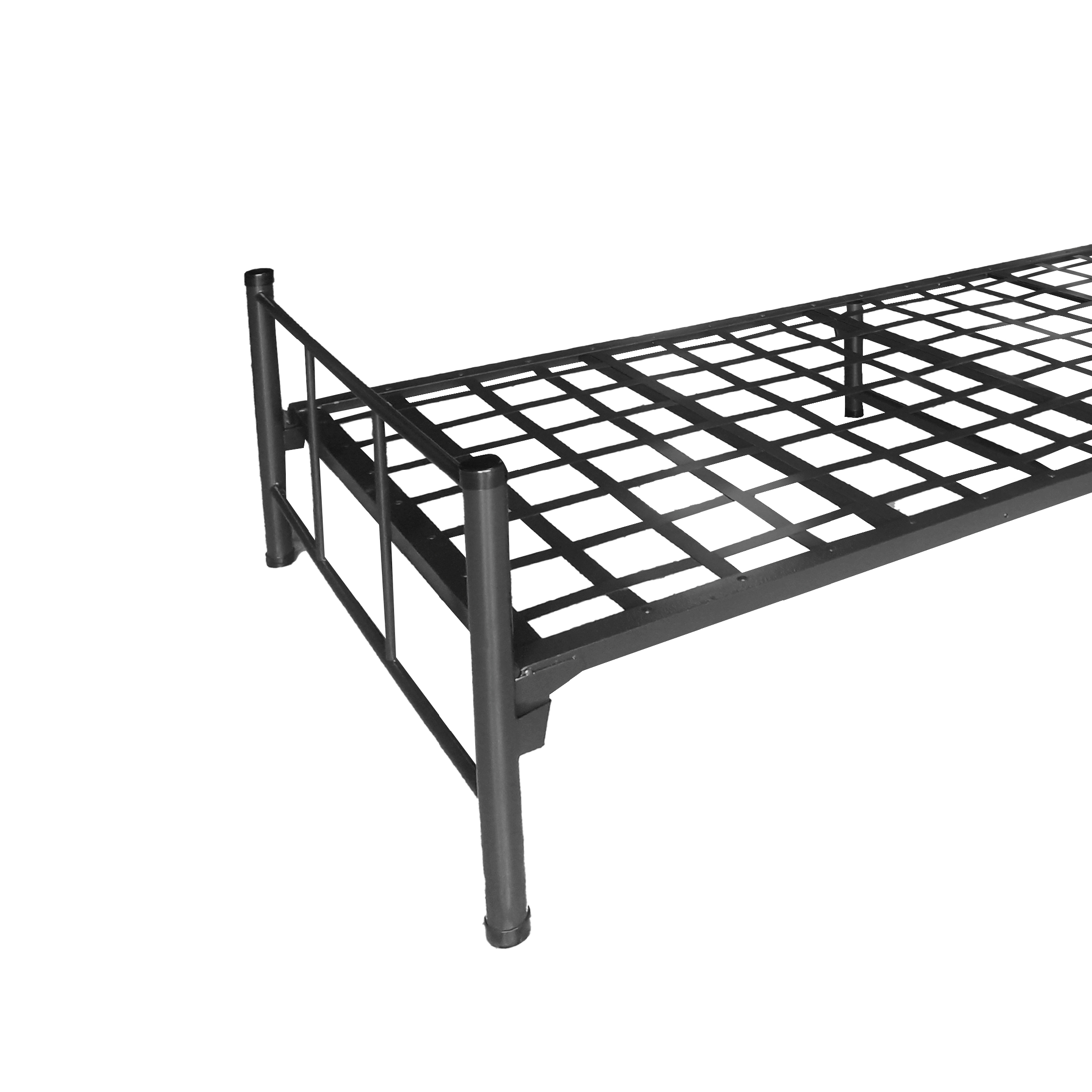 HD506N - Single Bed with MS Strip and Center Leg