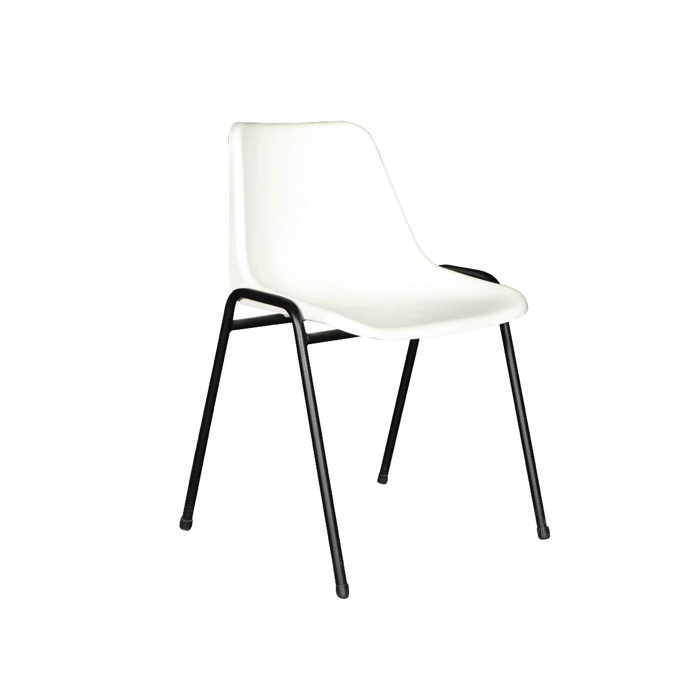HD406 - Stackable Chair White